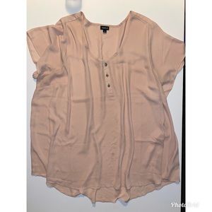 Torrid size 4 - Sheer Pink top